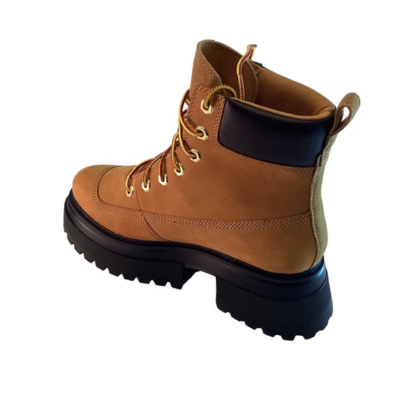 Timberland Boots Wheat Sky Platform Chunky Boots Lace Up Women's 8.5 - Picture 8 of 14